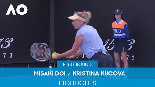 Misaki Doi v Kristina Kucova Highlights (1R) | Australian Open 2022