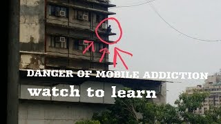 Danger of mobile addiction