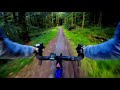 llandegla on a cyclocross bike blue route gopro