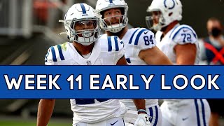 NFL Week 11 Opening Lines | Betting Advice and Early Predictions