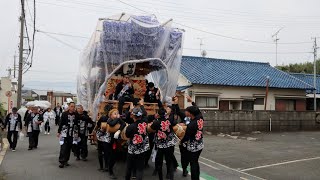 2023.10/14　新家  錦織北町内曳行