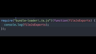 Code Splitting with a loader in Webpack - ProgrammingTIL 59 Webpack Tutorial Video Screencast 0009