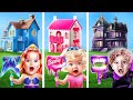 Défi De La Maison Unicolore ! Vampire vs Barbie vs Sirène !