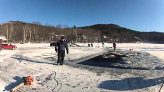 RDC Ice Harvest Time Lapse Feb. 2013