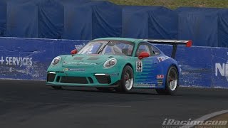 iRacing - Porsche 911 GT3 Cup - Oran Park 1:04:185 (1080p 60fps)