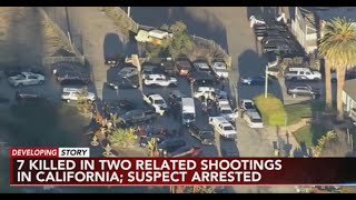 ANOTHER MASS SHOOTING: 7 killed in California community; suspect arrested
