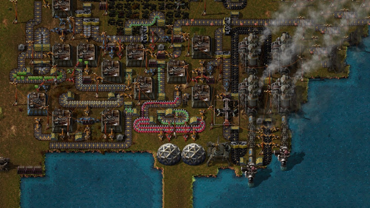 Factorio Gameplay Pc Uhd Youtube