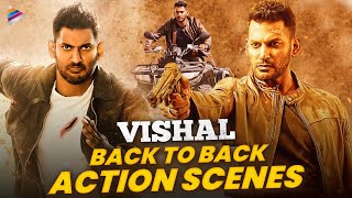 Vishal Back To Back Action Scenes | Vishal Action Telugu Movie | Aishwarya Lekshmi | Tamanna | TFN