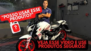 LAVE SUA MOTO COM PRODUTOS SEGUROS