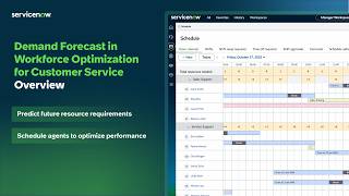 Demand Forecast in Workforce Optimization for Customer Service | Overview