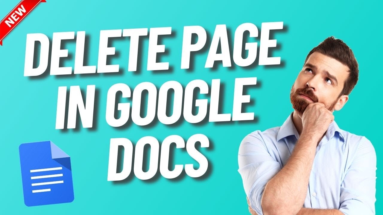 How To Delete Page In Google Docs (EASY) - YouTube