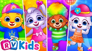 Hands In The Air Song RV AppStudios | Dance Song for Babies & Toddlers | Lucas & Friends Rhymes