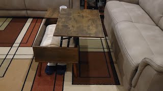 LIFT Top Coffee Table Unboxing Yaheetech | How to assemble A Coffee table