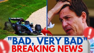 TOTO WOLFF DISAPPOINTED WITH MERCEDES - F1 News