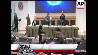 Parliamentary Elections in Kazakhstan showed President Nursultan Nazarbayev's party taking 80% of th