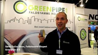 Greenpipe Faldstamme Relining på Building Green 2018