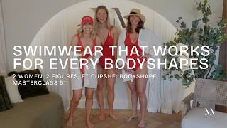 Swimwear That Works for Every Body Shape | 2 Women, 2 Figures, ft Cupshe: Body Shape Masterclass 51