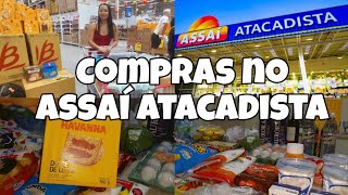 Compras do mês no Assaí Atacadista