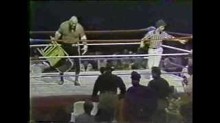 70s WWA Ox Baker vs Tiny Hampton Westling Matches