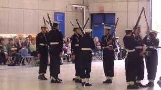 RCSCC #22 Undaunted 2013 ACR Rifle Drill Team Display