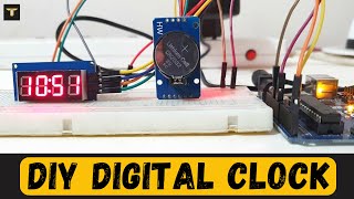 How to make simple digital clock at home | 7 segment display Arduino