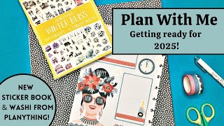 PLAN WITH ME | New Planything Winter Bliss Release Flip Through | Prepping for 2025!