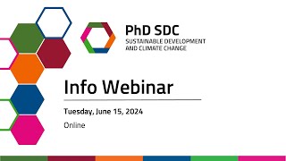 PhD SDC | Info webinar