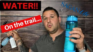 Sagan Life Water Filter | Water on the trail!