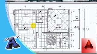 AutoCad 2014 - Aula 01/29 Planta Baixa - Autocriativo