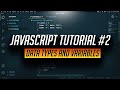 Data Types, Variables and Console.log in Javascript | Beginner JS Tutorial #2