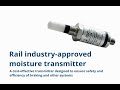 Rail Industry-Approved Dew-Point Transmitter