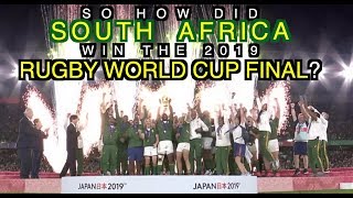 So how did South Africa win the Rugby World Cup final? | The Squidge Report