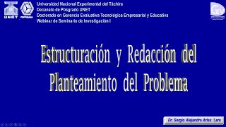 IIIC 4 Estructuración y Redacción del Planteamiento del Problema