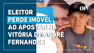 Aposta arriscada: Eleitor de André Fernandes perde apartamento ao apostar na vitória do candidato