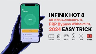 Infinix hot 8 Frp bypass || Infinix x650c Google account remove || Infinix android 9 Frp bypass 2025