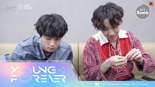 [VIETSUB] [BANGTAN BOMB] Jin & j-hope Play with Earrings - BTS (방탄소년단)