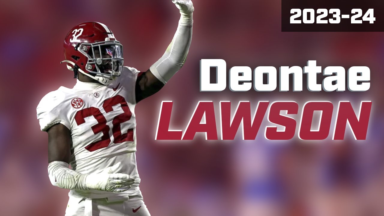 Deontae Lawson 2023 Full Season Highlights | Alabama 🐘 - YouTube