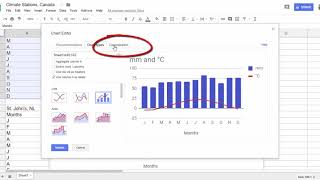 OUT OF DATE Climate Graphs using Google Sheets https://youtu.be/zRGOeQ7KjAQ Current Version
