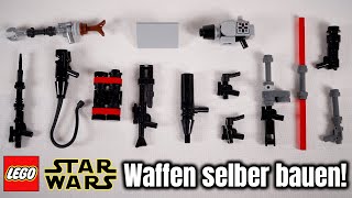 Besser als die Standard Sets 😉 | LEGO Star Wars Waffen einfach selber bauen! | MOC & Tutorial