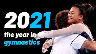 2021: the year in gymnastics 🤸‍♀️ (Simone Biles, Suni Lee, Rebeca Andrade, Mai Murakami, and more!)