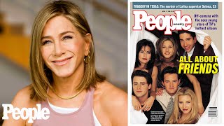 Jennifer Aniston Reacts To Her First Cover of PEOPLE with 'Friends' Cast | PEOPL