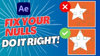How to Fix Misplaced Nulls | Create Nulls from Paths | After Effects Tutorial 2024
