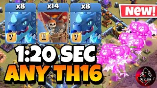 TH16 Electro Dragon Attack Strategy (2024) Best Town Hall 16 War Attack Strategy