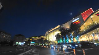 [ 4K ]【阪急西宮ガーデンズ　百貨店Ｐ】の立体駐車場に入ってみました。I entered the multi-story parking lot at Nishinomiya Gardens .