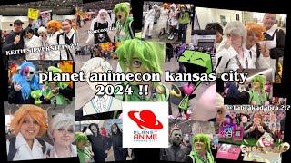 planet anime kansas city 2024 !! | mini-vlog | cosplay | 🌆🪐💫