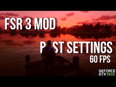 FRAME GENERATION MOD GTX 1650 – RDR 2 60 FPS Best settings and how to install the mod!