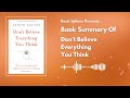 don t believe everything you think by joseph nguyen audiobook book summary