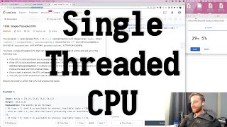 Leetcode - Solving "Single-Threaded CPU"