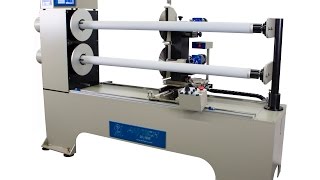 Anytech - 자동롤재단기-2축 (Automatic Roll Cutting Machine)