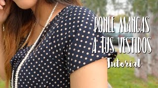 Como poner mangas a tus vestidos fácilmente | El Borde de mi Falda